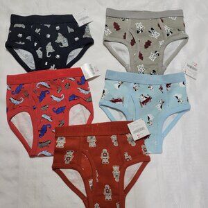 Gymboree size 3-4 boys NWT Underwear 5 pair. Mixed Bin Z33